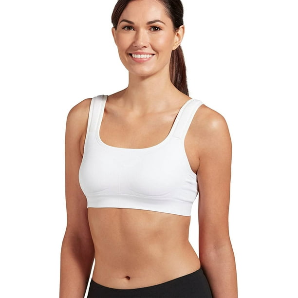 Jockey Womens High-Impact Seam Free Sports Bra Jockey Womens High-Impact Seam Free Sports Bra